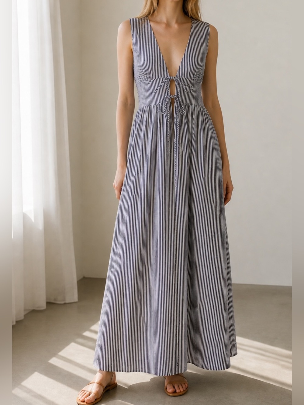 Princess Polly Pokey Deep Plunge Dress Size 8